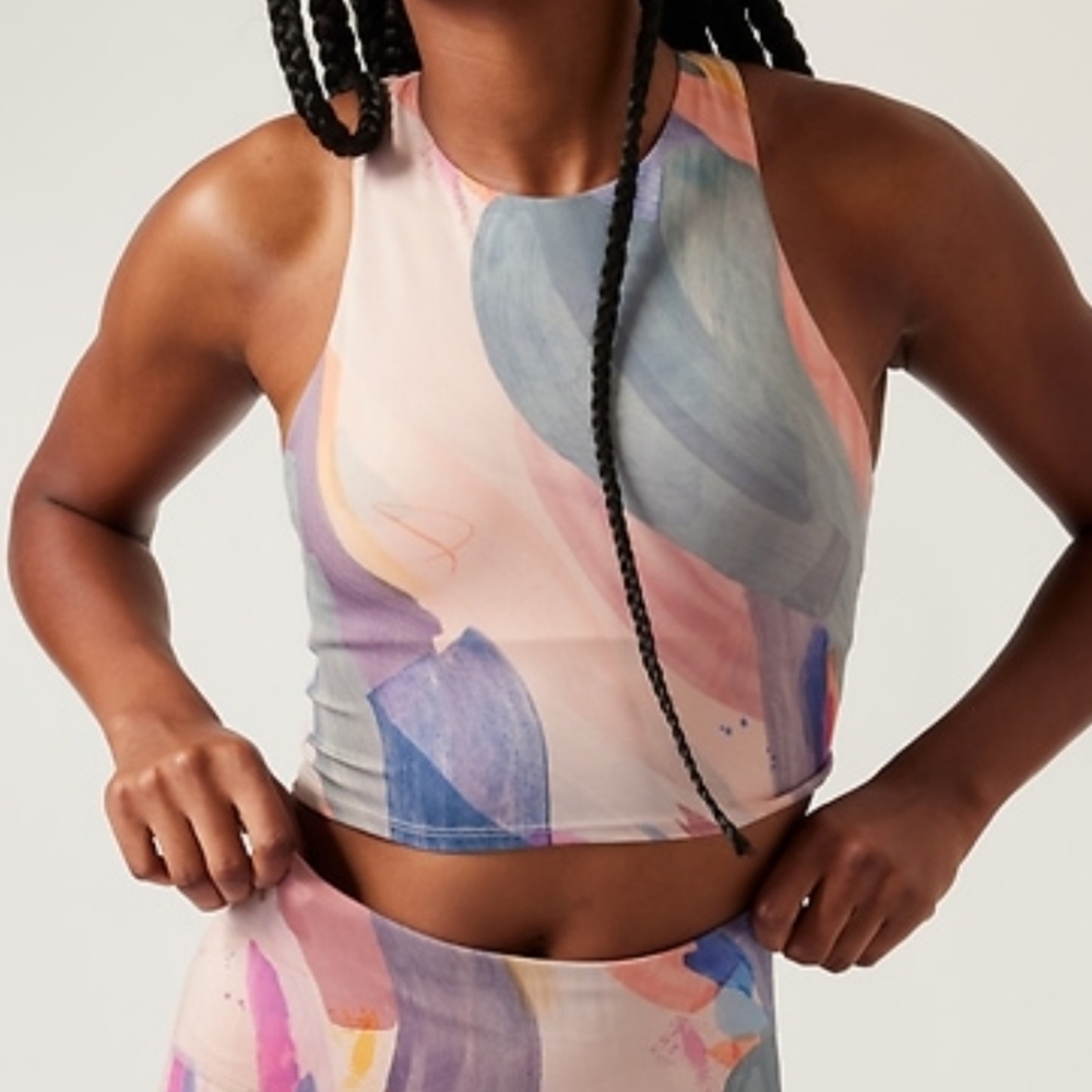 Athleta Conscious Crop Top Size Small A-C